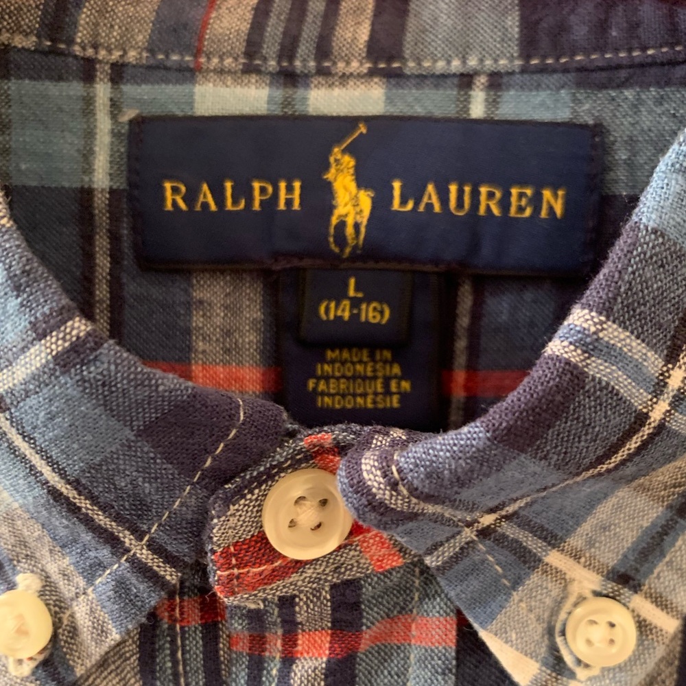Boys Ralph Lauren button up